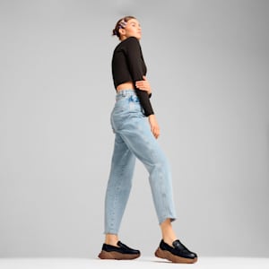 ウィメンズ ローファー, PUMA Black-Gum, extralarge-JPN