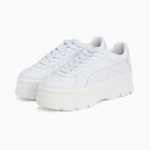 ウィメンズ リヴォ スニーカー, PUMA White-PUMA White, extralarge-JPN