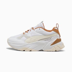 ウィメンズ ソフィア スニーカー, PUMA White-Caramel Latte, extralarge-JPN