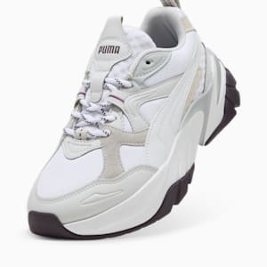 ウィメンズ ソフィア スニーカー, PUMA White-Midnight Plum, extralarge-JPN