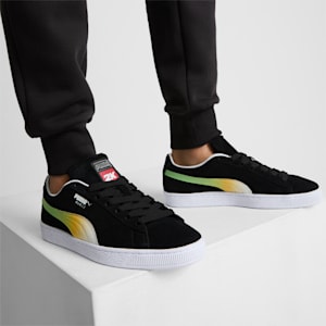 Sneaker PUMA x 2K Suede pour homme, PUMA Black-Sun Stream-PUMA White, extralarge