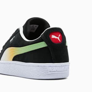 Sneakers en suède Smash 3.0 pour enfant et adolescent, PUMA Black-Sun Stream-PUMA White, extralarge