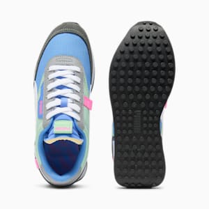 Zapatos deportivos Future Rider Play On para mujer, Blue Skies-Pure Green, extralarge