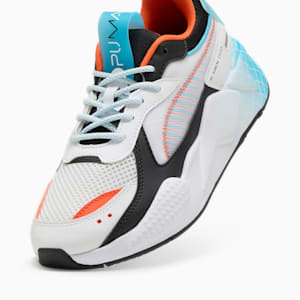 Tenis Adolescente RS-X Artificial Friends, PUMA White-Bright Aqua, extralarge