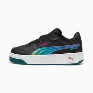 Sneakers Carina Street Bouncy Sky Enfant et adolescent, PUMA Black-Magenta Gleam, extralarge