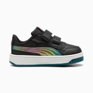 Carina Street Bouncy Sky V Toddlers' Sneakers, PUMA Black-Magenta Gleam, extralarge
