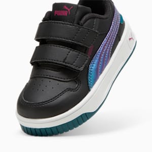 Carina Street Bouncy Sky V Toddlers' Sneakers, PUMA Black-Magenta Gleam, extralarge