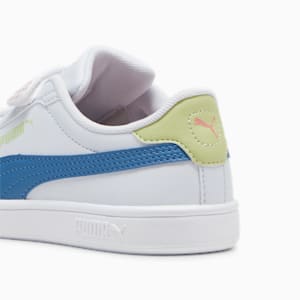 Smash 3.0 FC V Sneakers Little Kids, Silver Mist-Blue Horizon-PUMA White, extralarge