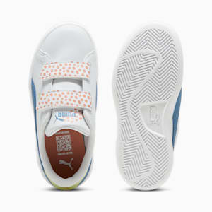 Smash 3.0 FC V Sneakers Little Kids, Silver Mist-Blue Horizon-PUMA White, extralarge