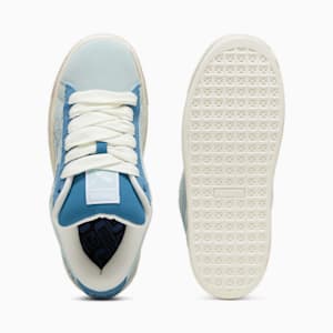 Suede XL Skater Bloom Big Kids' Sneakers, Frosted Dew-Blue Horizon, extralarge