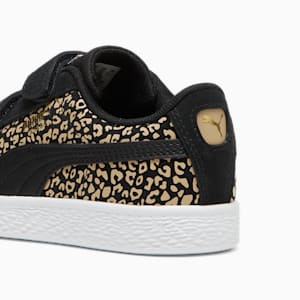 Suede Classic LF Cheetah Little Kids' Sneakers, PUMA Black-Sand Dune, extralarge