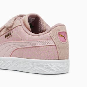 Suede Classic LF Cheetah Little Kids' Sneakers, Mauve Mist-Mauved Out, extralarge