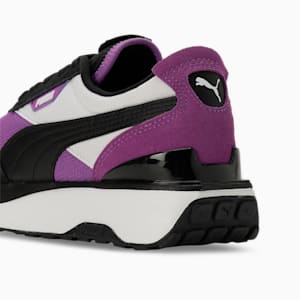 Cruise Rider Silk Road Women's Sneakers, PUMA White-PUMA Black-Ultraviolet, extralarge-IND