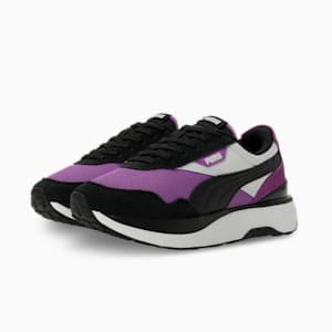 Cruise Rider Silk Road Women's Sneakers, PUMA White-PUMA Black-Ultraviolet, extralarge-IND