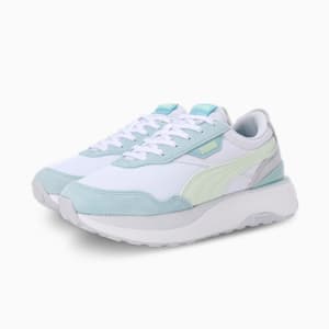 Cruise Rider Silk Road Women's Sneakers, Turquoise Surf-Green Illusion-Silver Mist, extralarge-IND