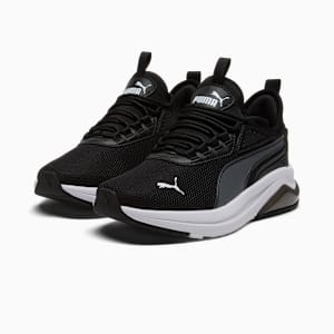 Amplifier Big Kids' Sneakers, PUMA Black-Cool Dark Gray-PUMA White, extralarge