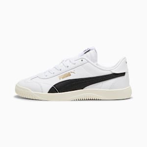 Sneaker PUMA Club 5v5 pour enfant et adolescent, PUMA White-PUMA Black-PUMA Gold, extralarge