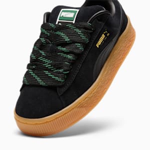 Suede XL Skate Big Kids' Sneakers, PUMA Black-Vine-PUMA White, extralarge