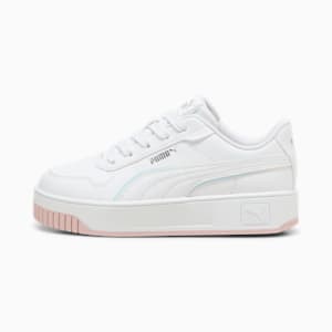 Carina Street Holo 2.0 Little Kids' Sneakers, PUMA White-PUMA White-Mauve Mist, extralarge