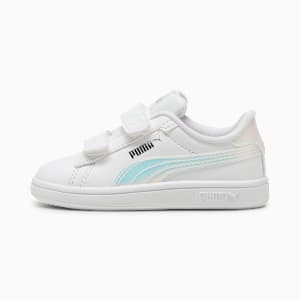 Smash 3.0 Holo Sneakers Toddlers, PUMA White-Mauve Mist-PUMA Silver, large