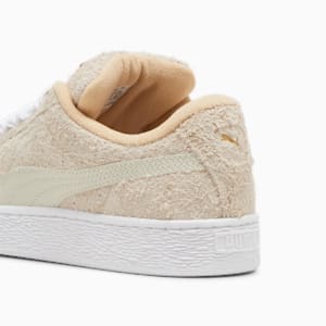 Suede XL Hairy Sneakers Women, Alpine Snow-PUMA White, extralarge