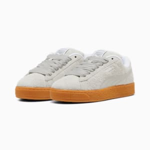 Tenis para mujer Suede XL Hairy, Feather Gray-Gum, extralarge
