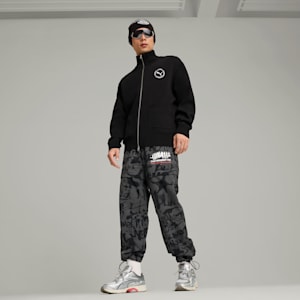 ユニセックス PUMA x LMC エクストス スニーカー, Warm White-Cast Iron, extralarge-JPN