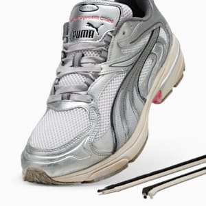 Tenis para hombre PUMA x LMC Extos, Warm White-Cast Iron, extralarge