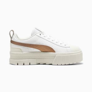 Mayze Glow-Up Women's Sneakers, PUMA White-Vapor Gray, extralarge