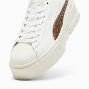 Mayze Glow-Up Women's Sneakers, PUMA White-Vapor Gray, extralarge