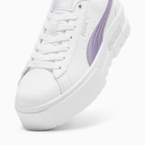 ウィメンズ メイズ グローアップ スニーカー, PUMA White-Feather Gray, extralarge-JPN