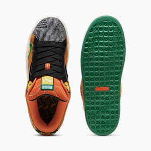 Tenis XL DDLM de gamuza, Caramel Latte-PUMA Black, extralarge