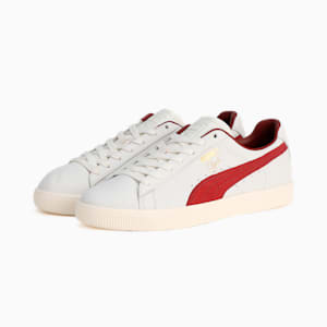 ユニセックス クライド MII スニーカー, PUMA White-Intense Red, extralarge-JPN