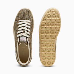 Tenis Clyde Harris Tweed, Chamomile-Sugared Almond, extralarge