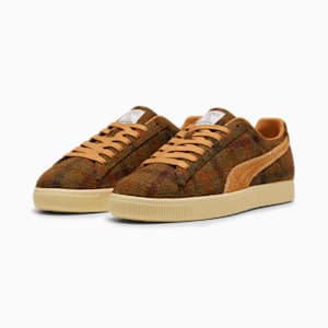 Tenis Clyde Harris Tweed, Chamomile-Caramel Latte, extralarge