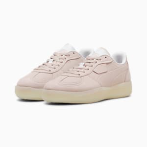 Palermo Moda Elevated Women's Sneakers, Mauve Mist-Warm White, extralarge