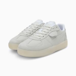 Palermo Moda Elevated Women's Sneakers, Vapor Gray-Warm White, extralarge-IND