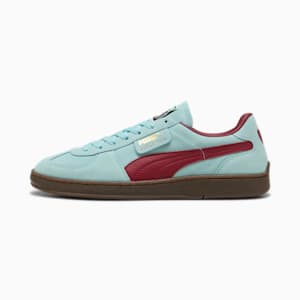 Super Team Suede Sneakers Unisex, Safe Lake-Dark Crimson, extralarge-GBR