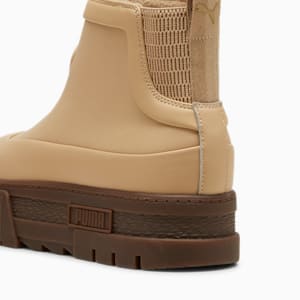 Botas Mayze Wellis Cuero Mid para mujer, Sand Dune, extralarge