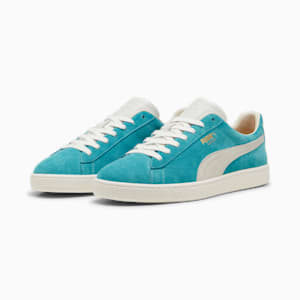 ユニセックス スウェード MII スニーカー, Opale Blue-Frosted Ivory, extralarge-JPN