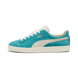 ユニセックス スウェード MII スニーカー, Opale Blue-Frosted Ivory, extralarge-JPN