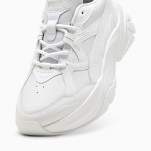 ウィメンズ ソフィア レザー スニーカー, PUMA White, extralarge-JPN