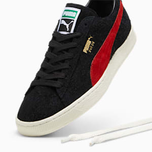 ユニセックス スウェード MIJ スニーカー, PUMA Black-PUMA Red, extralarge-JPN