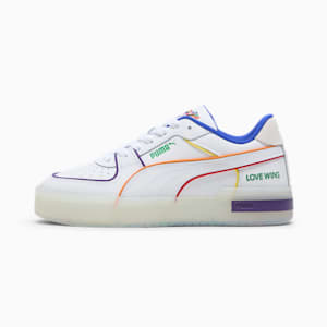 Zapatillas LOVE MARATHON CA Pro, PUMA White-Iris-Pop Red-Meadow, extralarge
