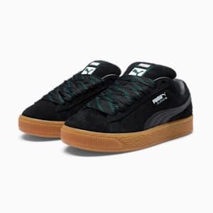 Suede XL Flecked Women's Sneakers, PUMA Black-Ponderosa Pine-Gum, extralarge