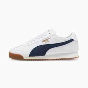 Tenis Roma 68 Revival, PUMA White-Club Navy-Gum, extralarge