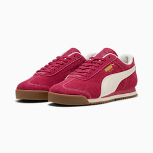 Tenis Roma Suede, Port-Warm White-Gum, extralarge