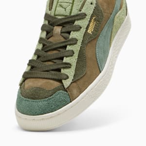 Suede Trippy Sneakers, PUMA Olive-Calming Green-Frosted Ivory, extralarge