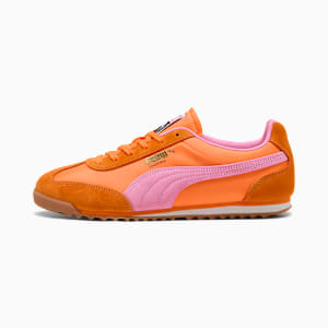 Arizona Nylon Sneakers, Orange Glo-Poised Pink-PUMA Gold, extralarge
