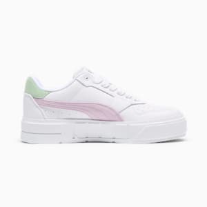 Cali Court New Bloom Women's Sneakers, PUMA White-Grape Mist-Pure Green, extralarge